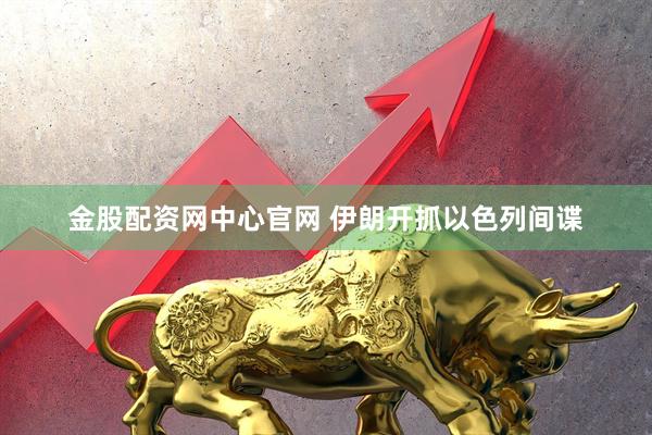 金股配资网中心官网 伊朗开抓以色列间谍